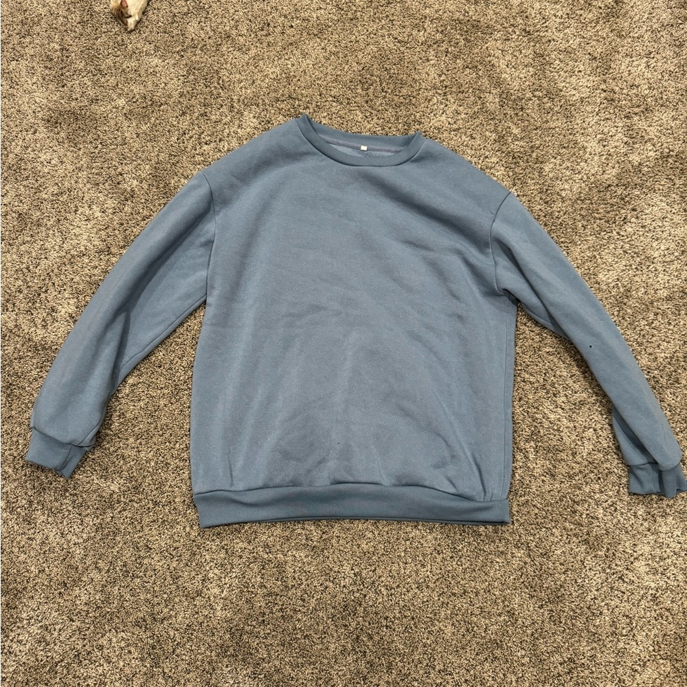 Blue sweater